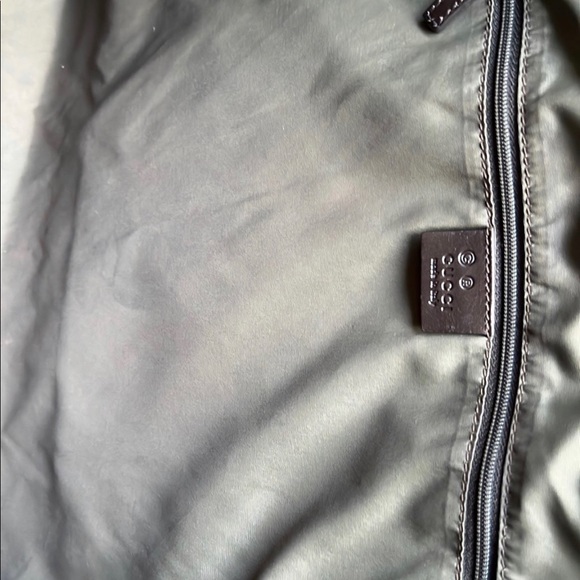 Gucci Guccissima Leather Metallic Chocolate Brown Tote Bag - Picture 9 of 16